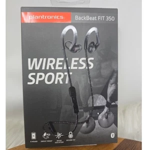 Plantronics BackBeat Fit 350 Noise Isolation Wireless Sport Headphones NWT - Afbeelding 1 van 5