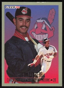 1994 Fleer Team Leaders #5 Carlos Baerga - Picture 1 of 2