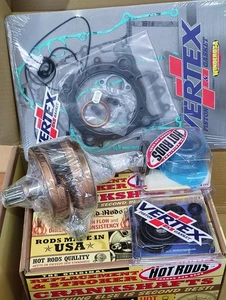 Hot Rods +3mm Stroker Bottom End Crankshaft Rebuild Kit Honda CRF450R 2007-2008  - Bild 1 von 8
