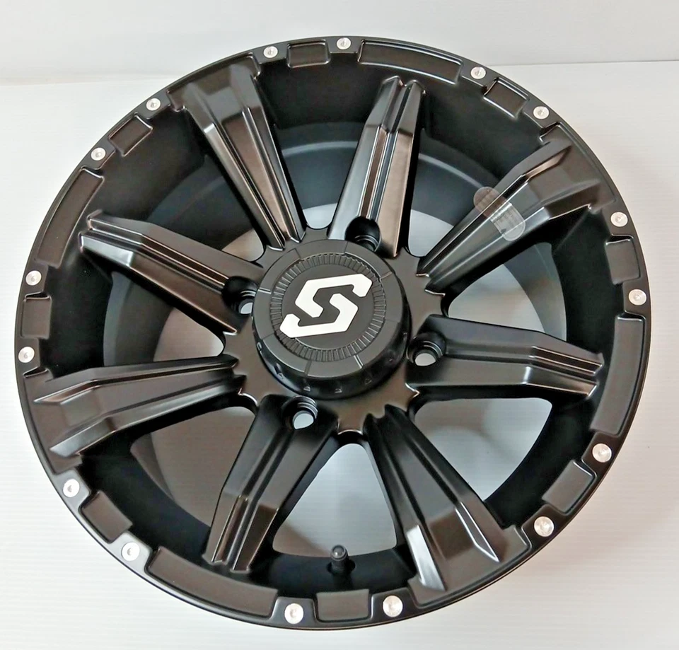 RIM 14X7 4/137 5+2 (+10 毫米) Sedona 黑色 SPARX Rim A87B-47037-52S - 优惠? 全新 — 第 1/4 张图片