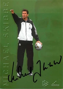 Michael Skibbe Original Autogrammkarte Nationalmannschaft - ca.11cm x 15cm - Bild 1 von 2