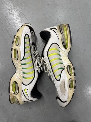 Nike Air Max Tailwind 4 Sneaker White Volt Black Aloe Verde Size 14 AQ2567-100 - Image 1 of 4