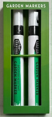 Survival Garden Seeds 2 Weather Resistant Garden Markers NEW - Image 1 of 3