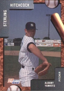 Sterling Hitchcock 1992 Fleer ProCards #2220a RC Albany-Colonie Yankees ** - Picture 1 of 2