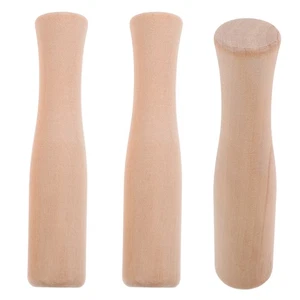 Juego de 3 mazos de madera para moler y golpear molinillo de nueces de ajo y carne - Imagen 1 de 12