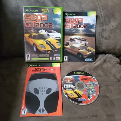 JSRF Jet Set Radio Future & Sega GT 2002 Original Microsoft Xbox CIB Complete - Image 1 of 4