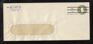 US Precancel Envelope: PA Erie 1a2 A 33 36 Used (Erie Iron & Supply Co.) - Picture 1 of 1