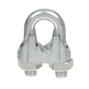 10x 5mm Drahtseilklemmen  Bügel Drahtseil Seilklemmen Klemmen - Bild 1 von 2
