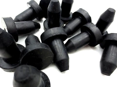 FASTENER DEPOT 1/4" To 5/16" Rubber Tapered Plug Line Seal Plug Fits In 1/4" To 5/16" Tube Hole