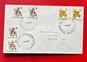 AUSTRALIA - 1977 - CUBIERTA PERSONAL - ESTAMPILLAS BOBINAS - Imagen 1 de 2