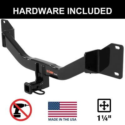 BMW 320i xDrive 2013-2018 enganche de remolque para todas las clases 1 CURT, receptor de 1-1/4" Foto 1 de 4