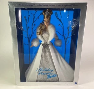 Holiday Visions BARBIE 2003 Winter Fantasy Beautiful Unique Box BNIB NRFB - Picture 1 of 14