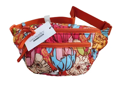 VERA BRADLEY Large Belt Bag Fanny Pack - Midday Garden - Hippie Floral - NWT - Image 1 of 4