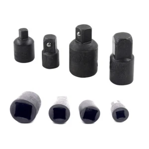 1Set 3/8" to 1/4" 1/2 Inch Drive Socket Adapter Reducer Ratchet Air Impact Set - Picture 1 of 11