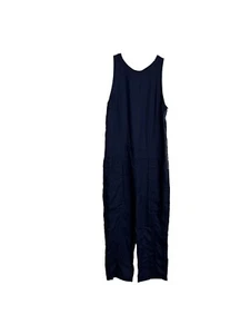 Victor Alfaro Capri-Damen-Overall Größe Small marineblau freiliegender Rücken-Reißverschluss - Bild 1 von 6