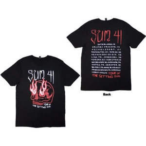 Sum 41 Unisex T-Shirt: Tour '24 Skull (Black) (Back Print & Ex-Tour) (X-Large) - Picture 1 of 1