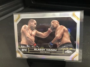 Blagoy Ivanov 2024 Topps cromo UFC #28 REFRACTOR PLATA - Envío gratuito - Imagen 1 de 2