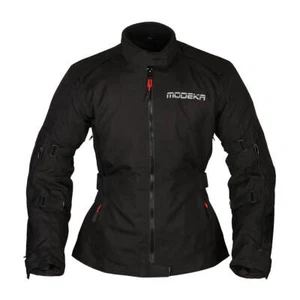 Modeka Luana Lady wasserdichte Motorrad Damen Jacke  Gr. 46 - Schwarz - Bild 1 von 2