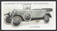 LAMBERT & BUTLER - MOTOR CARS, 2ND - #28 CITROEN