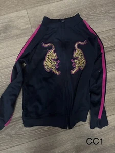 Embroidery Tiger Jacket Girls's Jackets - 20" Tall, Pit to Pit 14" - PREOWNED - Picture 1 of 5