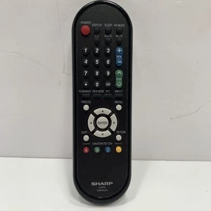 Sharp GA603WJSA LCD TV Remote Control OEM Genuine Tested Working - Picture 1 of 4