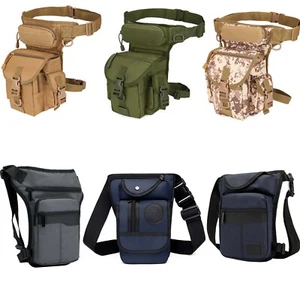 Taktische Militär Männer Drop Leg Tasche Oberschenkel Bauchtasche Utility Taille Gürteltasche Tasche - Bild 1 von 35