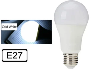 3 x A60 220-240V 11W LED Bulb E27 Screw Globe Light Cool White Led 3A Lighting - Picture 1 of 1