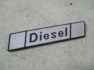 FIAT DIESEL HECKSCHRIFTZUG - METALL - NEU - ORIGINAL - Bild 1 von 1