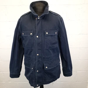 Chaqueta Militar Polo Ralph Lauren Grande/XL Hombres Ejército M65 Utilidad Azul Marino De Colección - Imagen 1 de 24