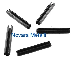 100 spine elastiche 4x20 DIN1481 goupilles élastiques spring pins pasadores - Imagen 1 de 1