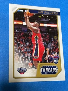 Panini Chronicles Threads Zion Williamson Rookie RC No. 2019-20 78 RC - Imagen 1 de 2