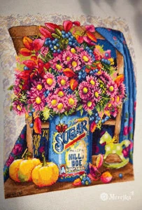 Merejka Counted Cross-Stitch Kit Sugar K-88 - Picture 1 of 3