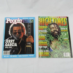 People Jerry Garcia Tribute GRATEFUL DEAD High Times Special Jamaica Issue - Picture 1 of 12