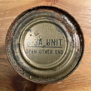 Era de la Guerra de Vietnam Ración C MCI Ración Militar B-3A Unidad Lata 1968 - Imagen 1 de 3
