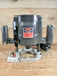 Skil #1835 9.A 1-3/4"HP 1/4" Plunge Router W/ 3 Bits & Wrench Pre-owned Tested