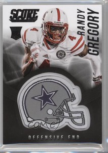 2015 Score Rookie Helmets Randy Gregory #13 Rookie RC