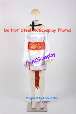 Disfraz Cosplay Ayane Dead or Alive versión brocado blanco incluye medias largas Foto 1 de 3