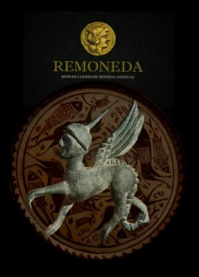 Mitica Sfinge di Castulo. Riproduzione Moneta - Immagine 1 di 4