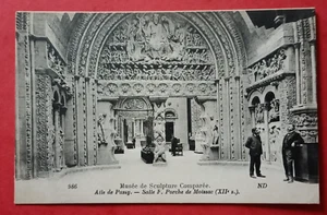 CPA 82 - Musée de Sculpture Comparée - Aile de Passy Salle F. Porche de Moissac - Imagen 1 de 2