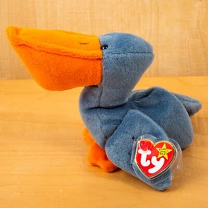 SCOOP the Pelican - Ty Beanie Babies (Retired) Plush MWMT - NEW OLD STOCK - Picture 1 of 3