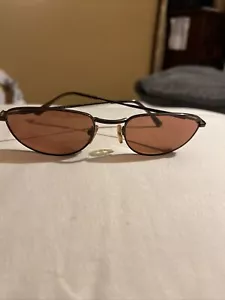 Serengeti Solano DR 5641 Brown Vintage Sunglasses Made In Italy Excellent - Picture 1 of 9