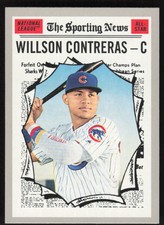 2019 Topps Heritage   Willson Contreras #361 Chicago Cubs