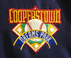 COOPERSTOWN baseball HOF Dreams Park lrg beat-up pullover jacket Hall Fame OG - Picture 1 of 1