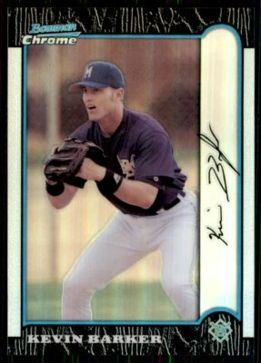 1999 Bowman Chrome Refractor Kevin Barker Milwaukee Brewers #97 - Image 1 of 2