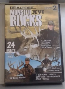 Bill Jordan's Real Tree Monster XVI Bucks Volume 2 DVD - Picture 1 of 3
