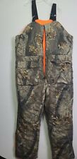 VTG RED HEAD AN OUTDOOR MENS  OVERALLS CAMO HUNTING REVERSIBLE 3XLT WAIST 50-52