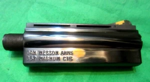 DAN WESSON MONSON 357 MAGNUM BLUE 4VH INCH HEAVY VENT BARREL ASSEMBLY~MINTY! - Picture 1 of 5