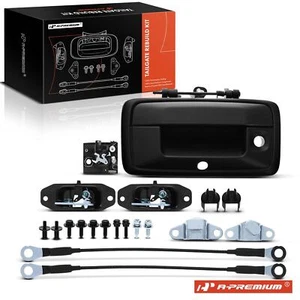 A-Premium Metal Tailgate Hardware Rebuild Kit w/ Rods for Chevy Silverado GMC - Picture 1 of 11