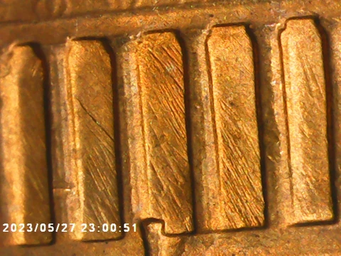 1987 P Lincoln Memorial Cent - Heavy Filed Die Lines Cover