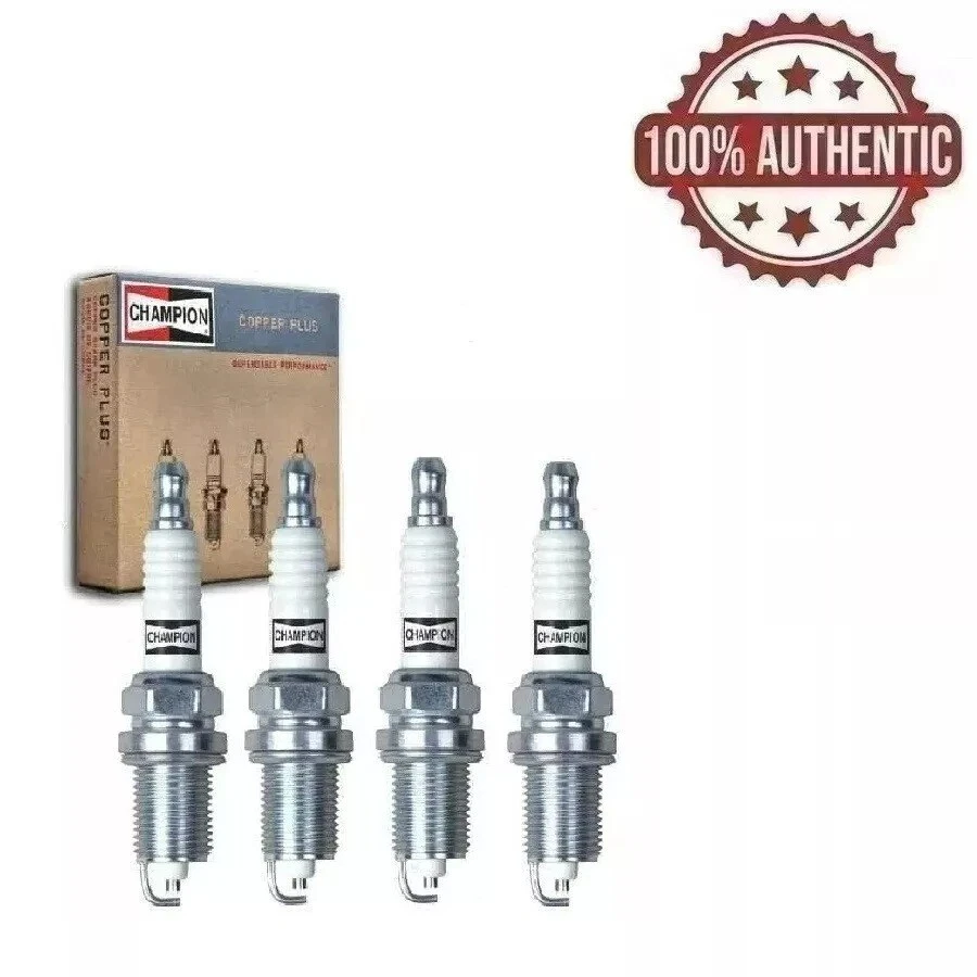 4 bujías Champion Copper Plus para Chevrolet Cruze 2011-2015 1,4 L L4 tf Foto 1 de 2